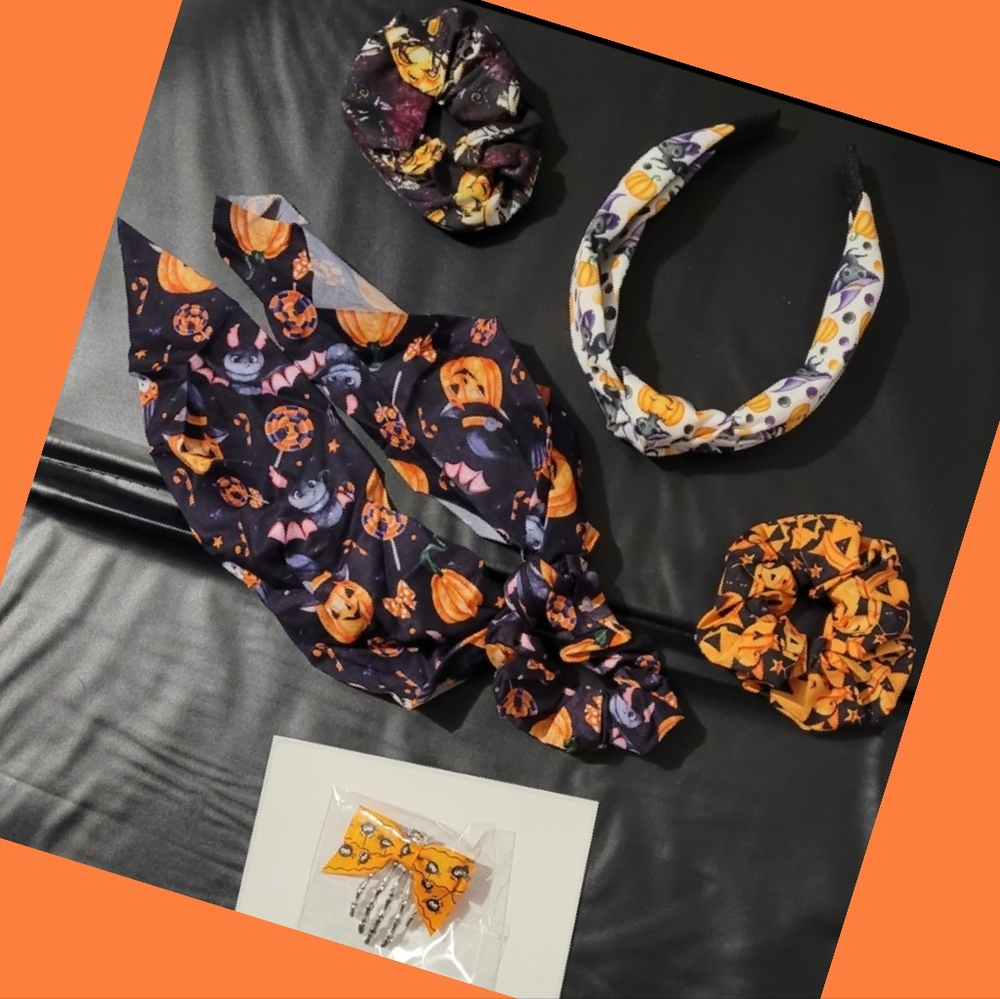 * Halloween 5pc Hair Accessories Set